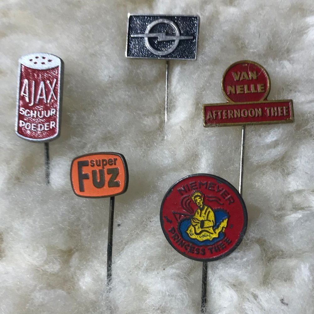 Vintage Brands Stick Pin Collection